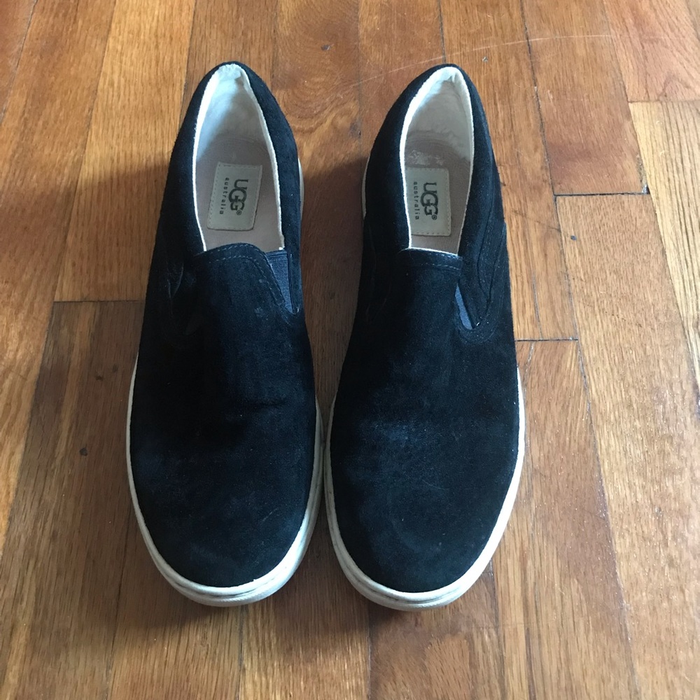 UGG suede loafers